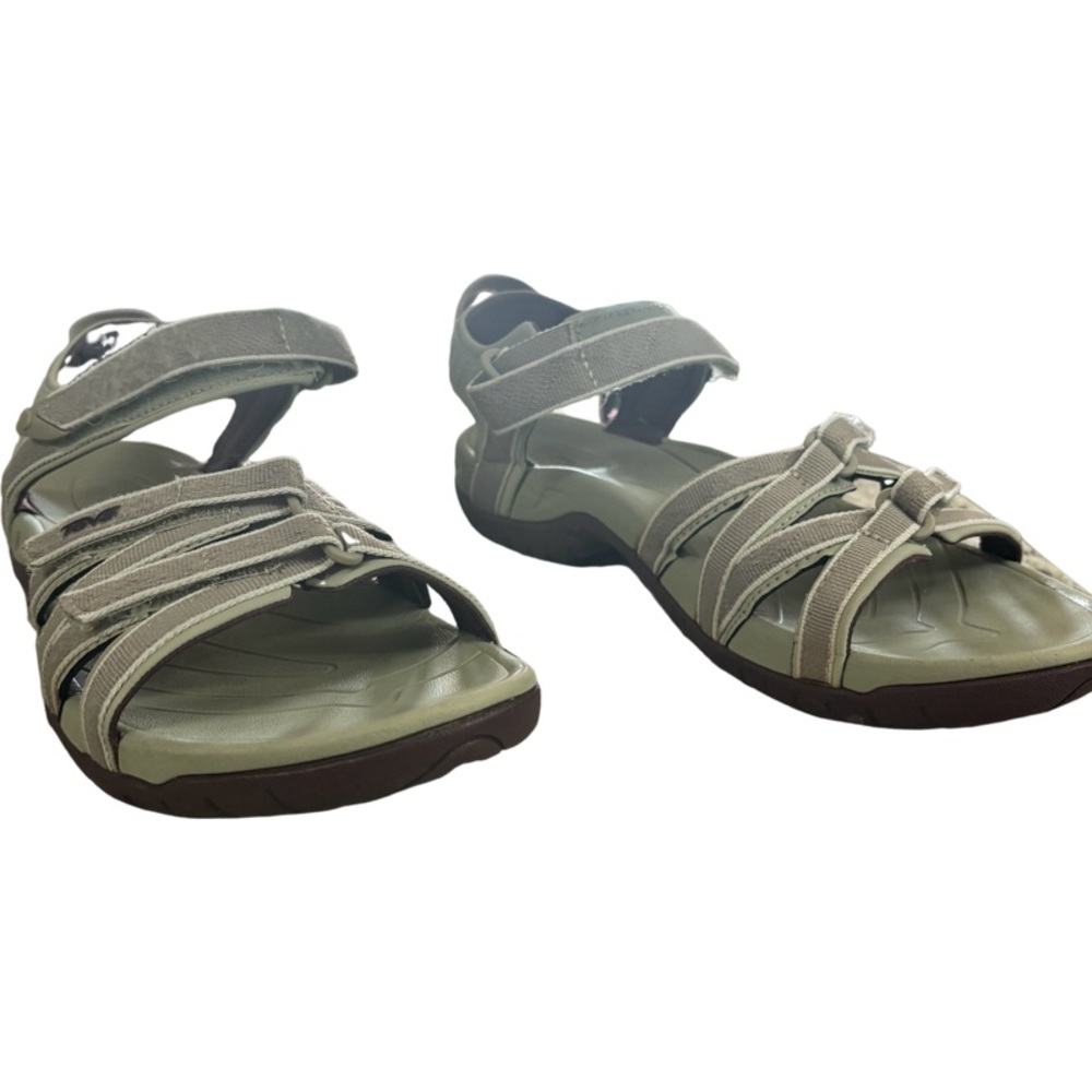 TEVA TIRRA WOMEN SPORT SANDALS VALLEY PLAZA TAUPE US 10 - Picture 5 of 9